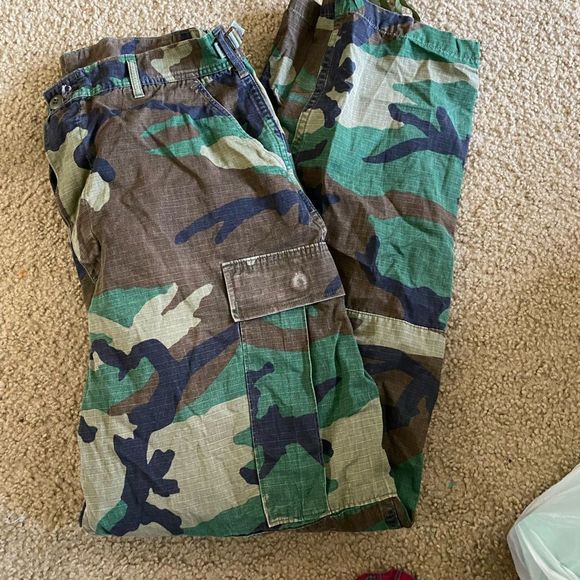 Pants Mensauthentic Army Camo Cargo Pants Poshmark